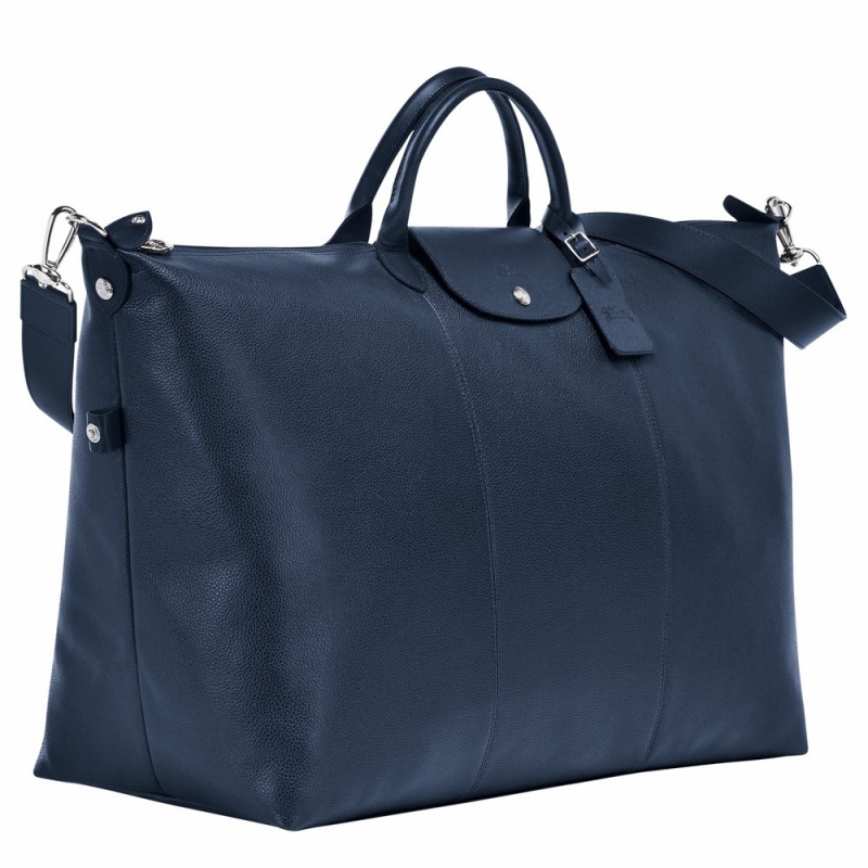 Navy Longchamp Le Foulonne S Women's Travel Bags